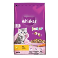 Whiskas Dry junior s kuřecím 300g