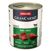 Animonda Grancarno Dog 800g - Hovězí/Zvěřina