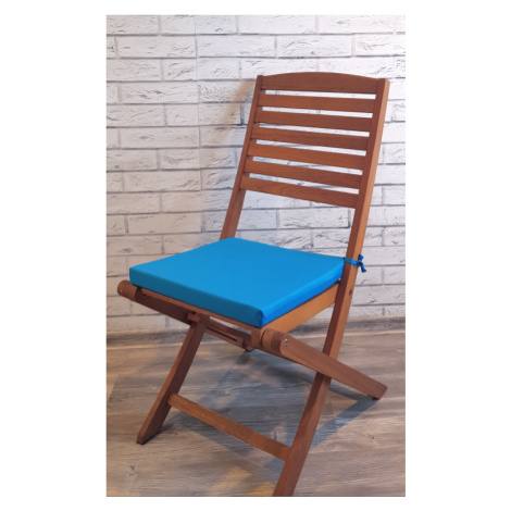Zahradní podsedák na židli GARDEN color modrá 40x40 cm Mybesthome