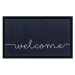 Hanse Home Collection koberce Protiskluzová rohožka Welcome 104512 Anthracite/Cream - na ven i n