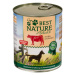 Best Nature Dog Adult 12×800 g – výhodné balení - hovězí, rýže & světlicový olej