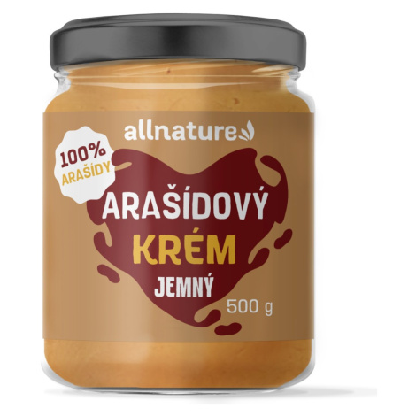 Arašídové máslo Allnature hladké 500 g