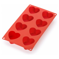Silikonová forma na dezerty ve tvaru srdíčka Lékué Heart Mould