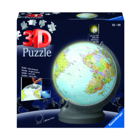 Puzzle-Ball 3D Svítící globus 540 dílků RAVENSBURGER