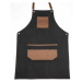 Marmara Barber Apron 1612 - holičská zástera, čierna