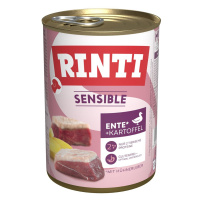 RINTI Sensible kachna, kuře + brambory 12 × 400 g