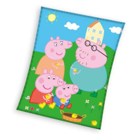 CARBOTEX - Luxusní deka 150/200cm Peppa Pig, PP212119