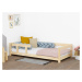 Benlemi Dětská postel STUDY Zvolte barvu: Béžová, Rozměr: 120x200 cm