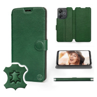 Pouzdro Mobiwear pro Xiaomi Redmi 13 Green Leather