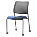 TrendOffice Návlek na sedák TO-SYNC, pro jednací židli, azurová