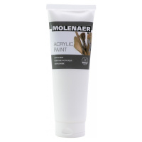 Molenaer akrylová barva Molenaer, 250 ml, bílá
