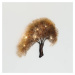 Holländer Nástěnné světlo Acacia design stromu, stmívatelné