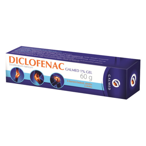 Galmed Diclofenac 1% gel 60 g