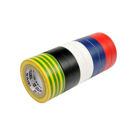 YATO Páska izolační 19×0,13 mm×20 m barevná 10 ks