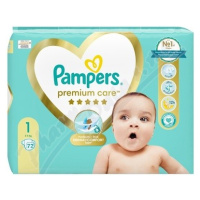 Pampers Premium Care S1 72 ks