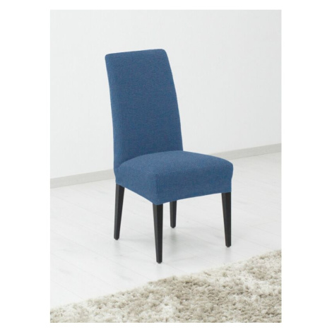 Potah elastický na celou židli, komplet 2 ks Denia, modrý FORBYT