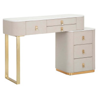 Konzolový stolek v béžovo-zlaté barvě 40x120 cm Beauty – Mauro Ferretti