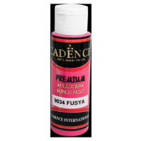 Akrylová barva Cadence Premium - fuchsiová / 70 ml