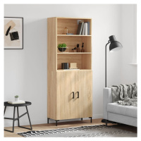 vidaXL Skříň highboard dub sonoma 69,5 x 34 x 180 cm kompozitní dřevo