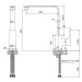 SET ALVEUS ATROX 30/11 + BATERIE RENO - obdélníkový granitový bílý dřez 590x500x200 mm v setu s 
