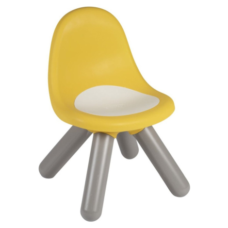 Smoby Dětská židle žlutá