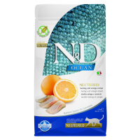 N&D OCEAN CAT NEUTERED Adult Herring & Orange 1,5kg