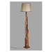 Sofahouse 29608 Designová stojanová lampa Naime 165 cm hnědá - Skladem