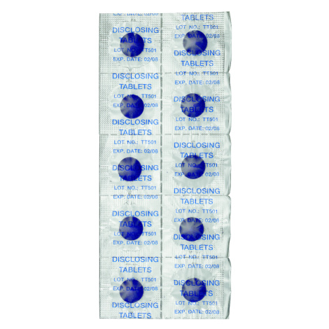 Curaprox PCA 223 tablety na indikaci plaku 12 ks