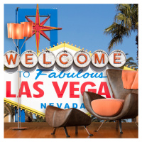 Sablio Tapeta Welcome to Las Vegas - 208x125 cm