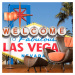 Sablio Tapeta Welcome to Las Vegas - 208x125 cm