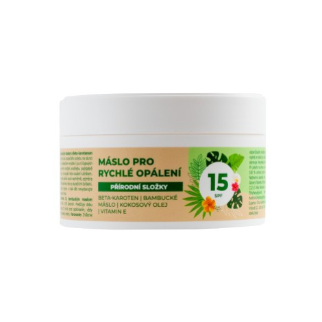 Helios Herb opalovací máslo SPF 15 s přírodními složkami 200 ml