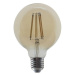 ACA Lighting LED FILAMENT E27 DIM G95 jantar 10W 2700K 230V 1160lm RA80 PALA9510WWDIMAM