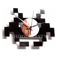 Hodiny Discoclock 028 Space invaders 30cm