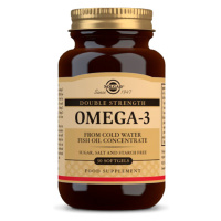 Solgar Omega-3 Double Strength rybí olej 30 tobolek