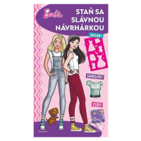 Barbie - Staň sa slávnou návrhárkou - kolektív autorov - kniha z kategorie Úkoly pro děti