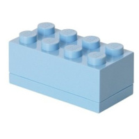 LEGO Storage LEGO Mini Box 46 x 92 x 43 - světle modrá