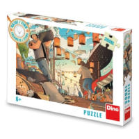 Puzzle Najdi 10 předmětů - přístav 300 xl dílků DINO