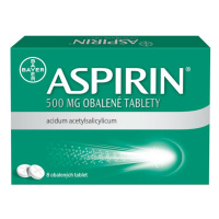 ASPIRIN 500 mg 8 obalených tablet