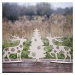 Dřevěné dekorace - Sobi s vánočním stromečkem