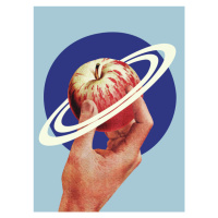 Ilustrace NASA Space Apple, Circular Concepts, (30 x 40 cm)