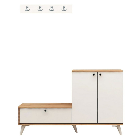 Předsíňová sestava Evva White and Oak Hanah Home