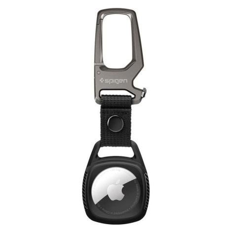 Spigen klíčenka Rugged Armor pro Apple AirTag, černá - AMP01565