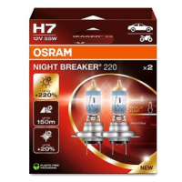 OSRAM H7 Night Breaker 220, +220%, Duo Box