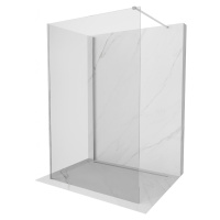 MEXEN/S Kioto Sprchová zástěna WALK-IN 125 x 110 cm, transparent, chrom 800-125-212-01-00-110