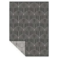 Černobílý venkovní koberec 160x230 cm Pangli Black – Hanse Home