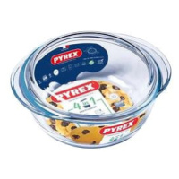 Pyrex Zapékací mísa 1,3 l s víkem skleněná