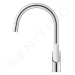 GROHE Start Curve Dřezová baterie s výsuvnou koncovkou, chrom 30562000