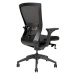 Kancelářská židle na kolečkách Office More MERENS BP – s područkami a bez opěrky hlavy Zelená BI