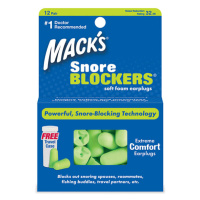 Mack's Snore Blockers Množství v balení: 12 párů