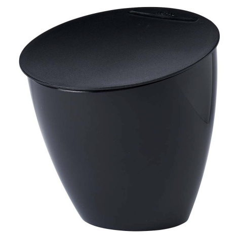 Černá nádoba na kompostovatelný odpad 2,2 l Nordic black – Mepal Rosti Mepal
